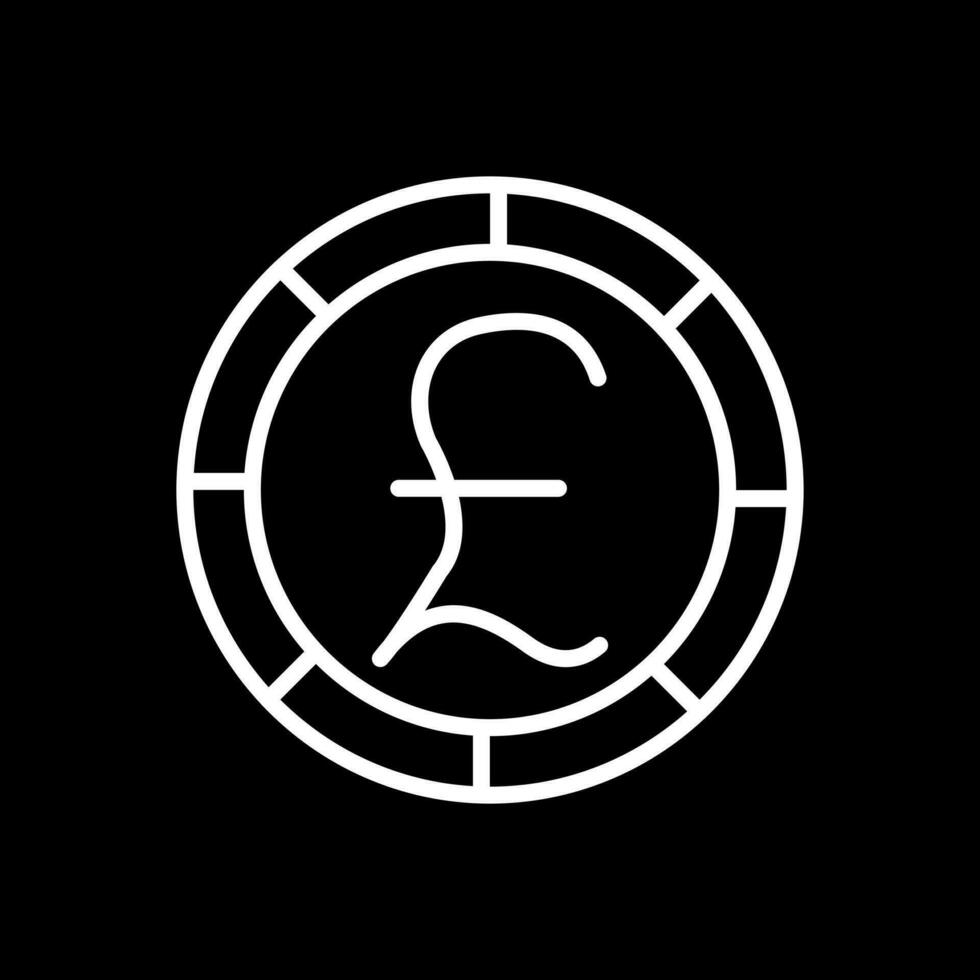 Pound Vector Icon Design