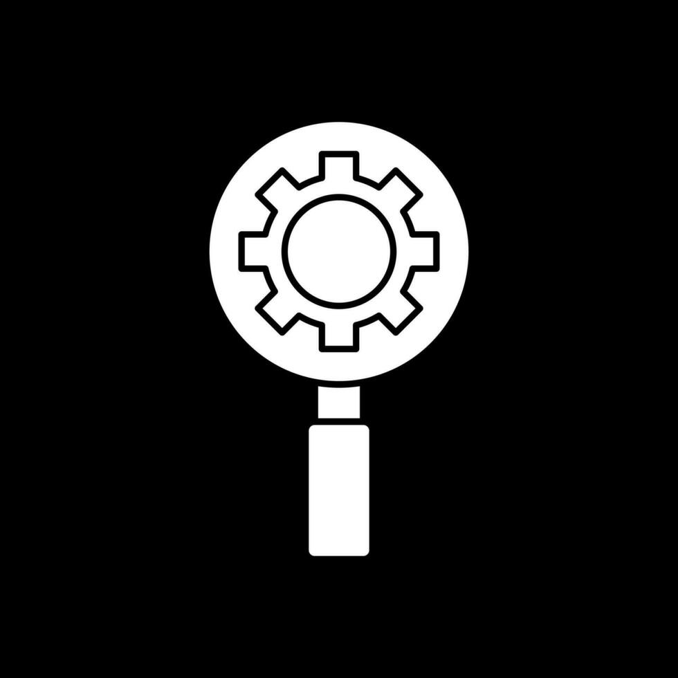 Magnifying glass Vector Icon Design