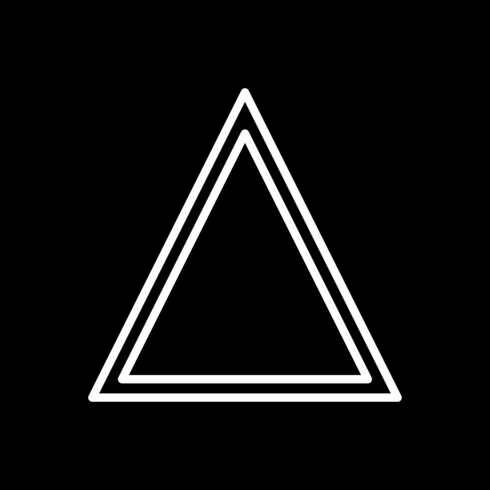 Triangle Vector Icon Design