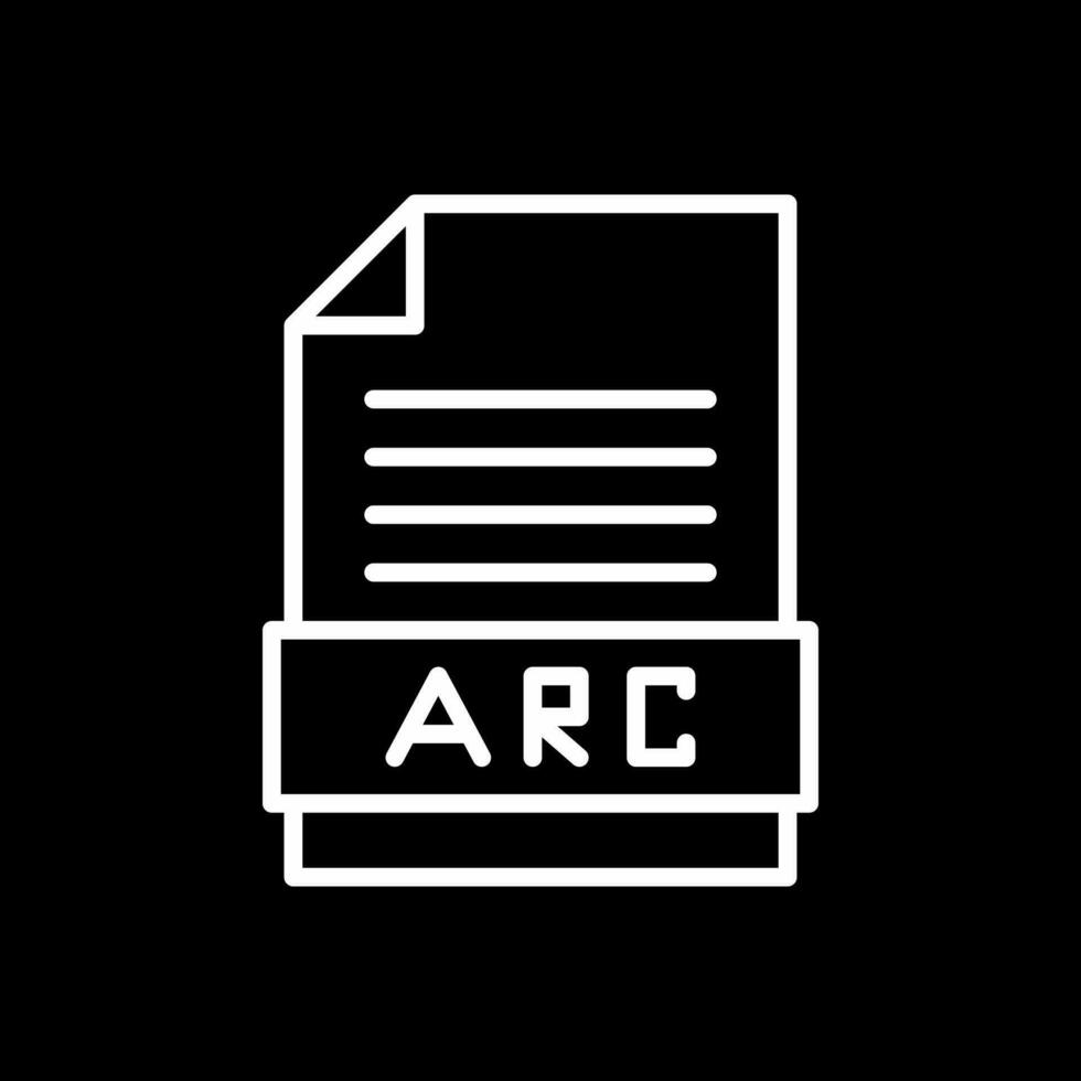 Arc Vector Icon Design