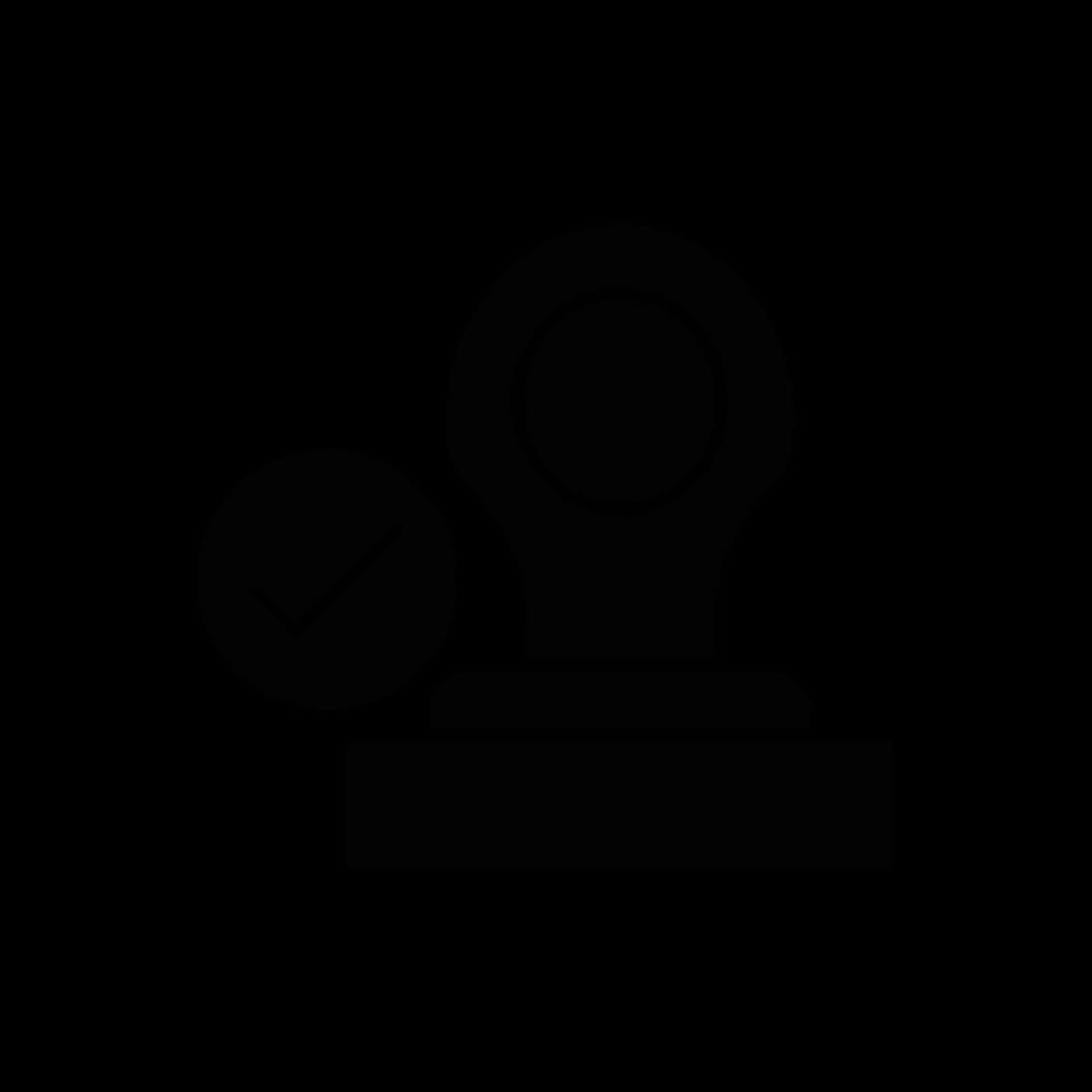Stamp Vector Icon Design