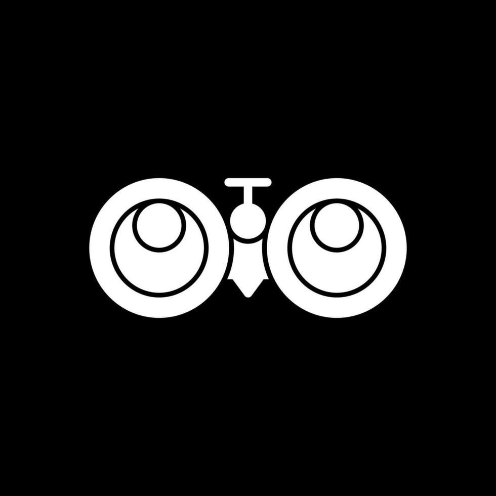 Binocular Vector Icon Design