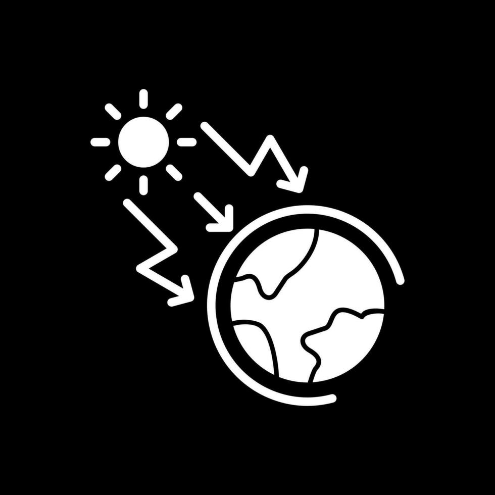 Greenhouse effect Vector Icon Design