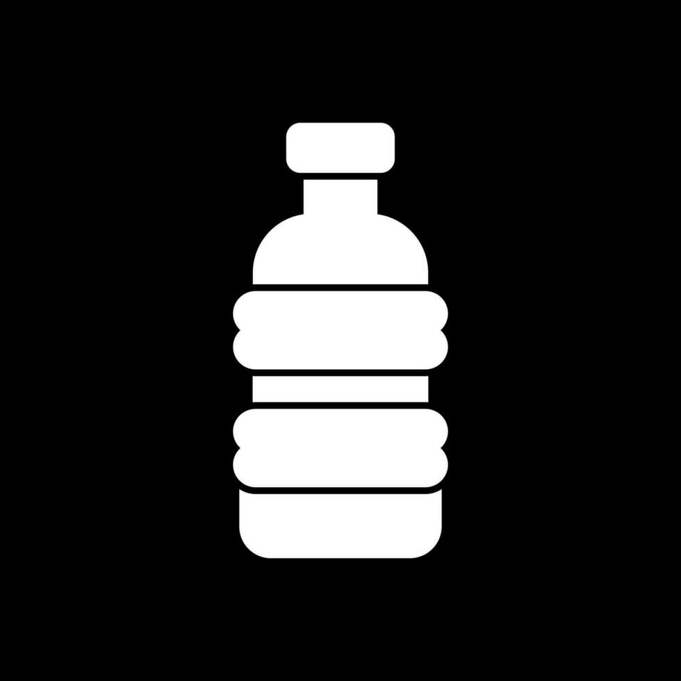 Plastic bottle Vector Icon Design