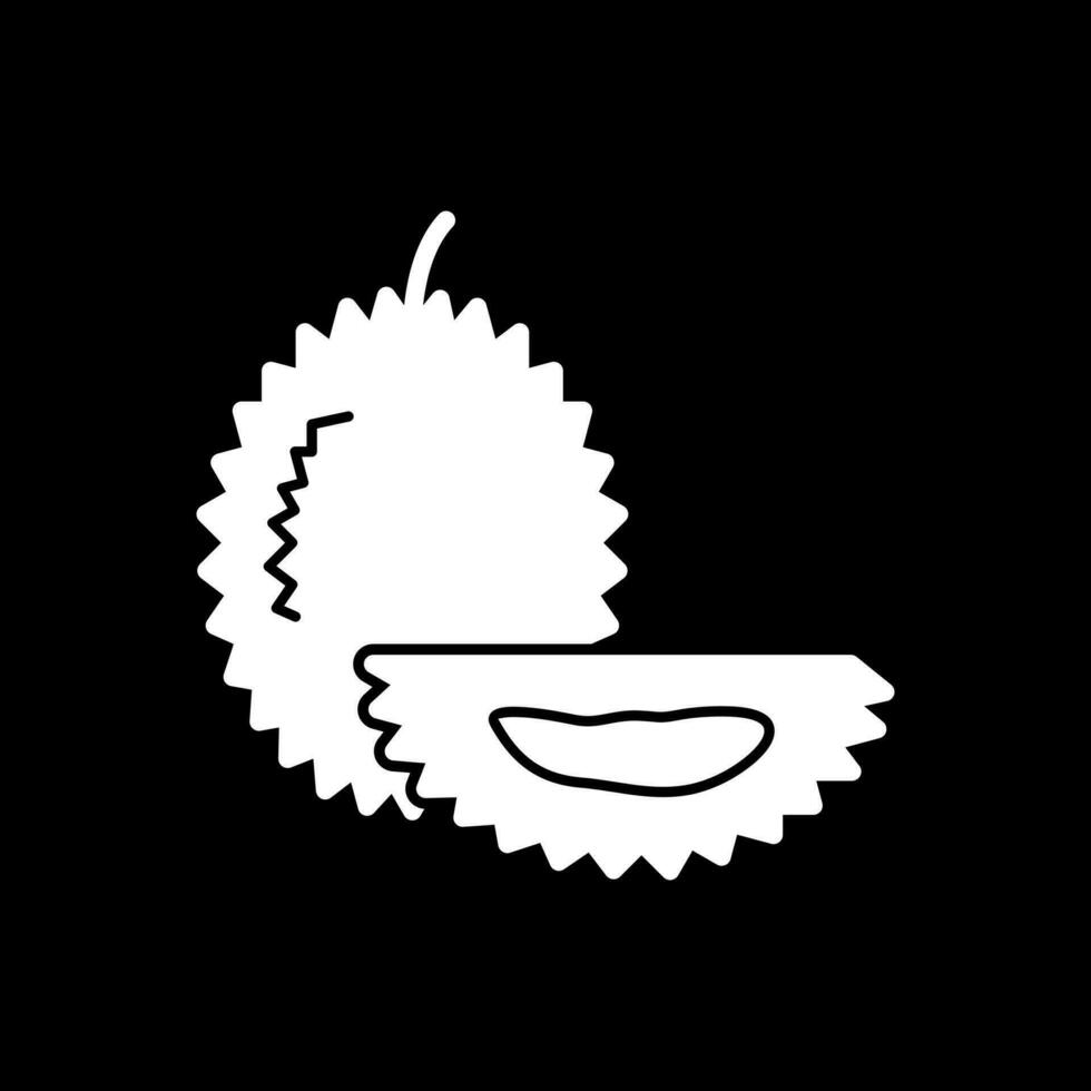 Durian vector icono diseño