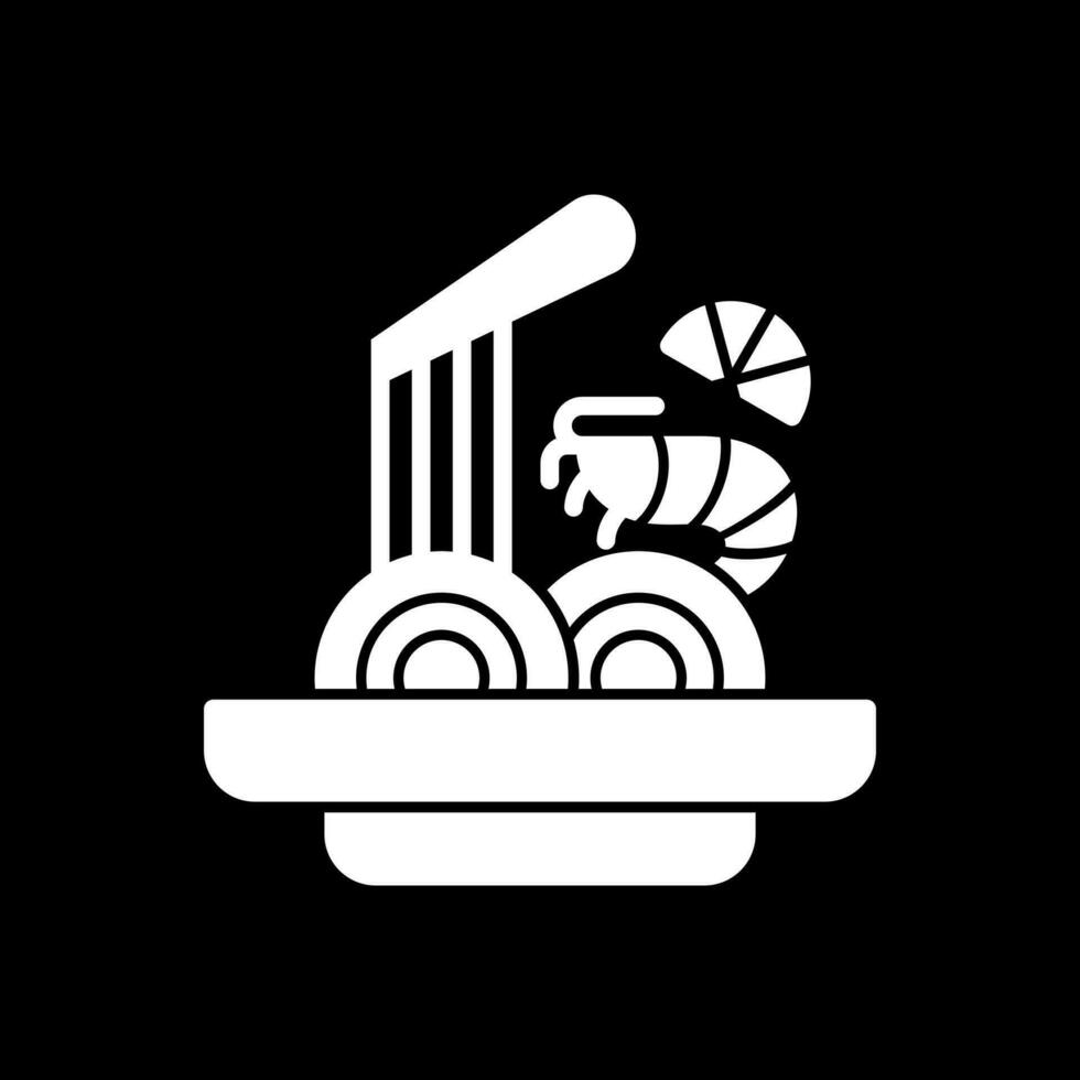 Pad thai Vector Icon Design