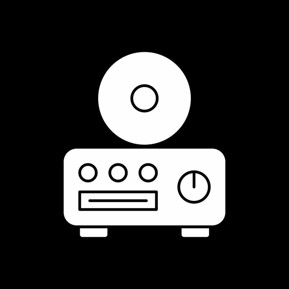 CD player Vector Icon Design