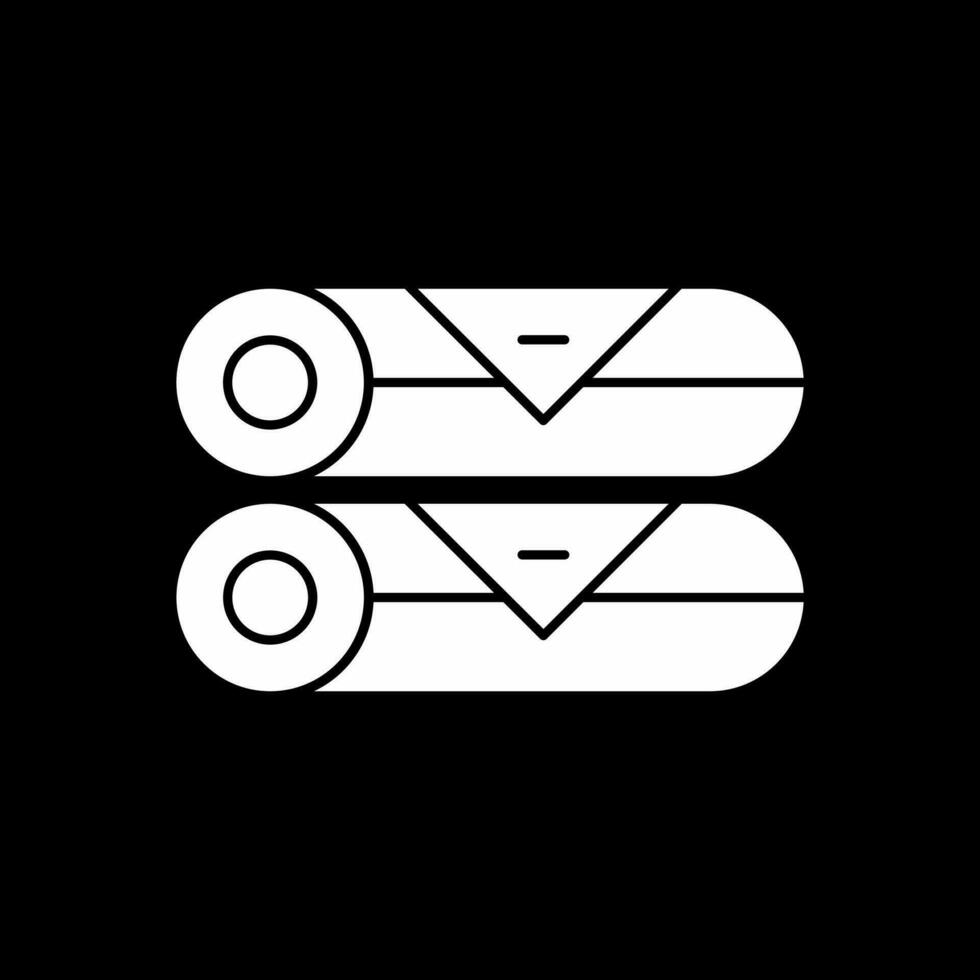 Spring roll Vector Icon Design