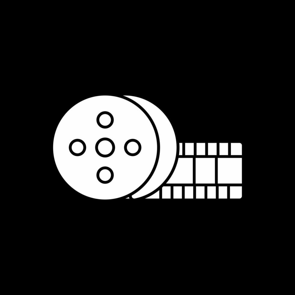 Film roll Vector Icon Design