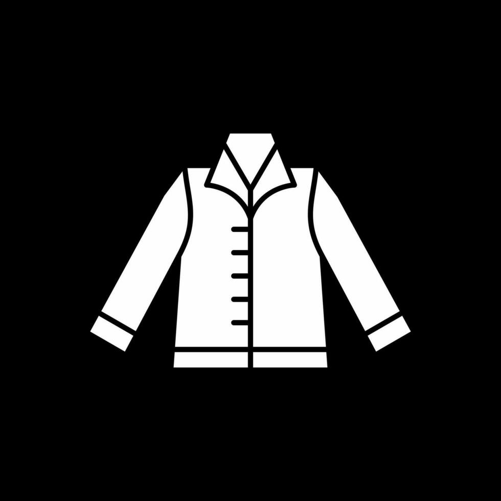 diseño de icono de vector de chaqueta