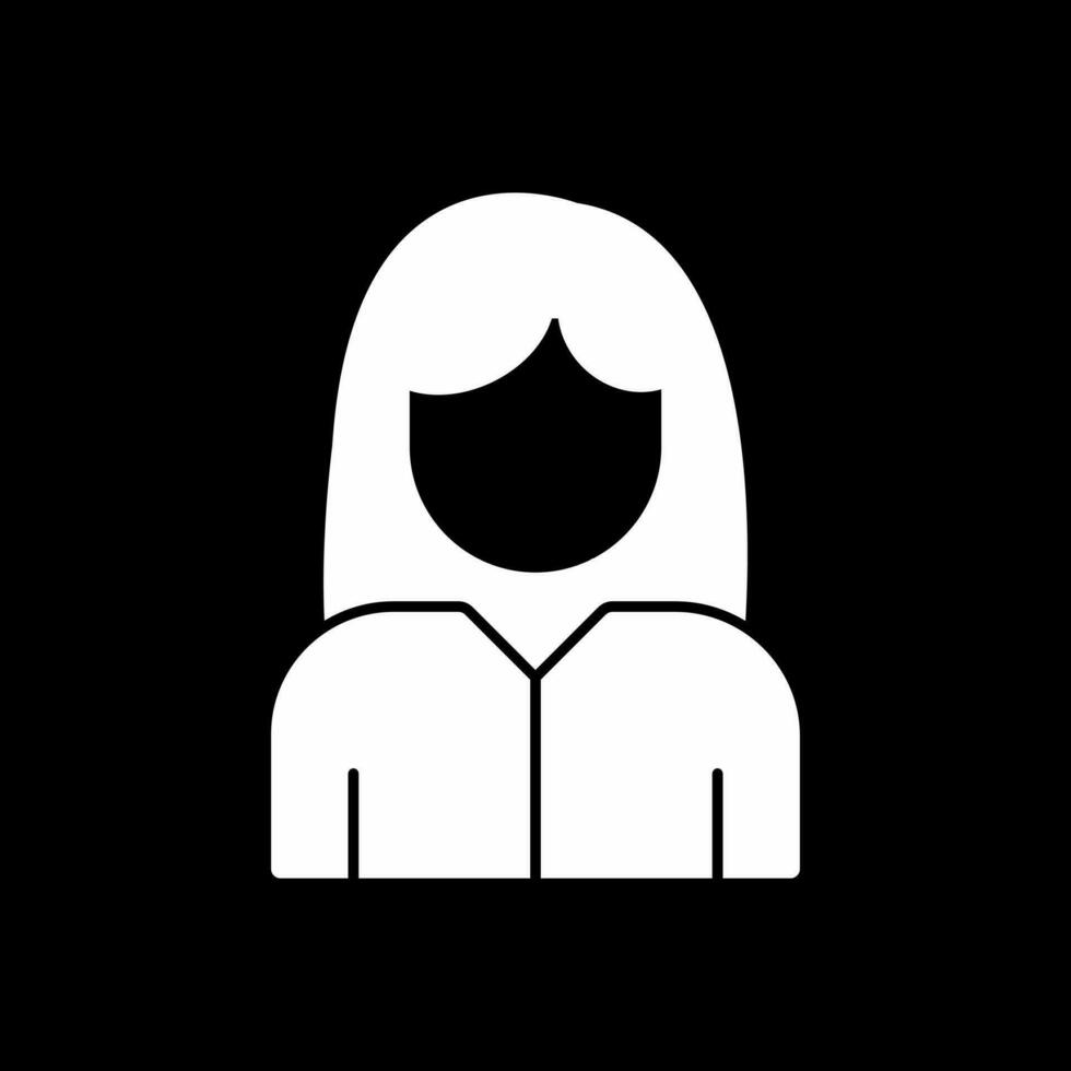 diseño de icono de vector de mujer