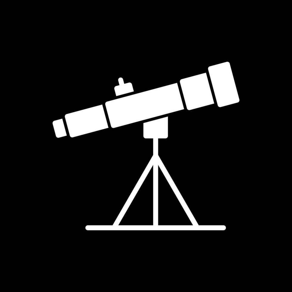 Telescope Vector Icon Design