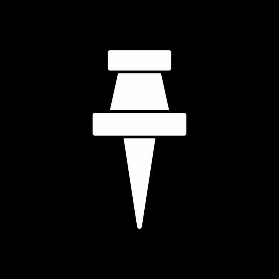 Push pin Vector Icon Design