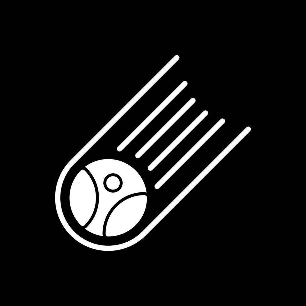 Meteorite Vector Icon Design