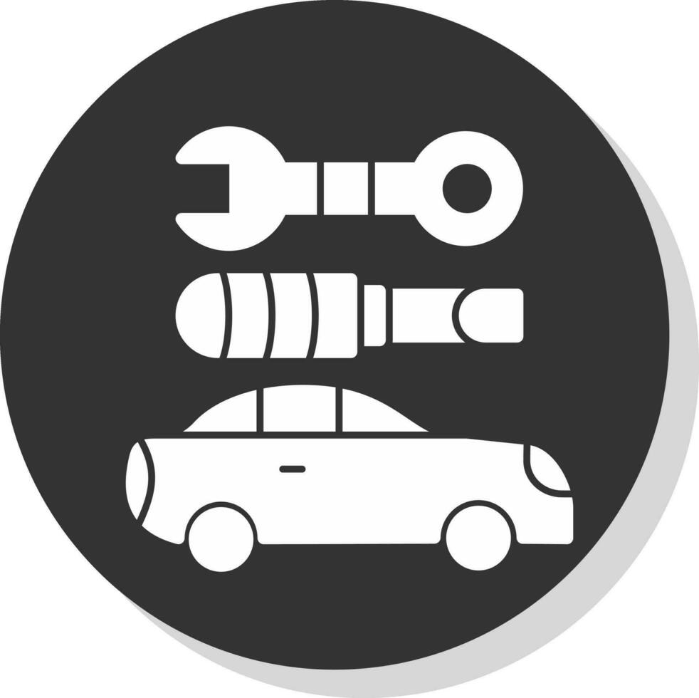 Car maintenance Vector Icon Design