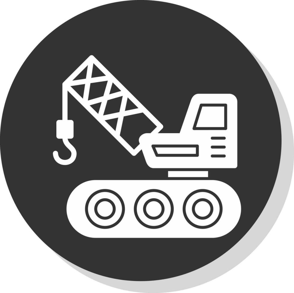 Crane Vector Icon Design