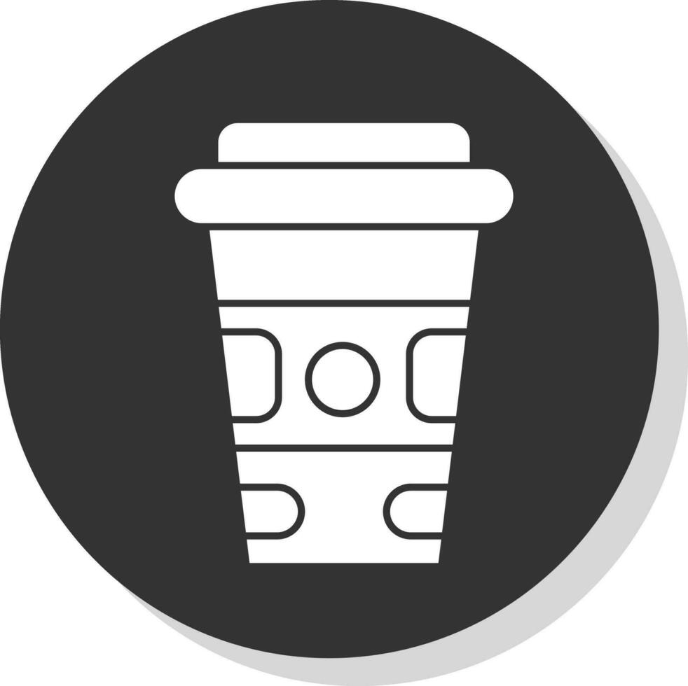 papel taza vector icono diseño