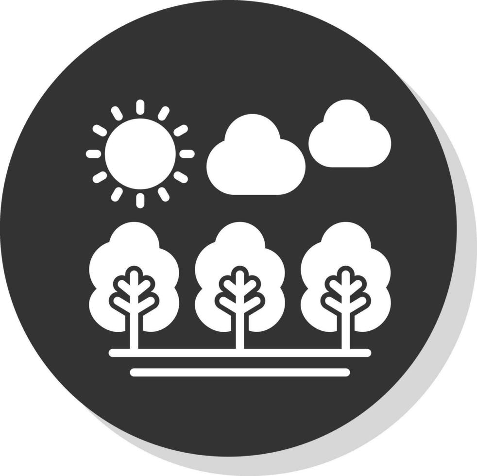 Forest Vector Icon Design
