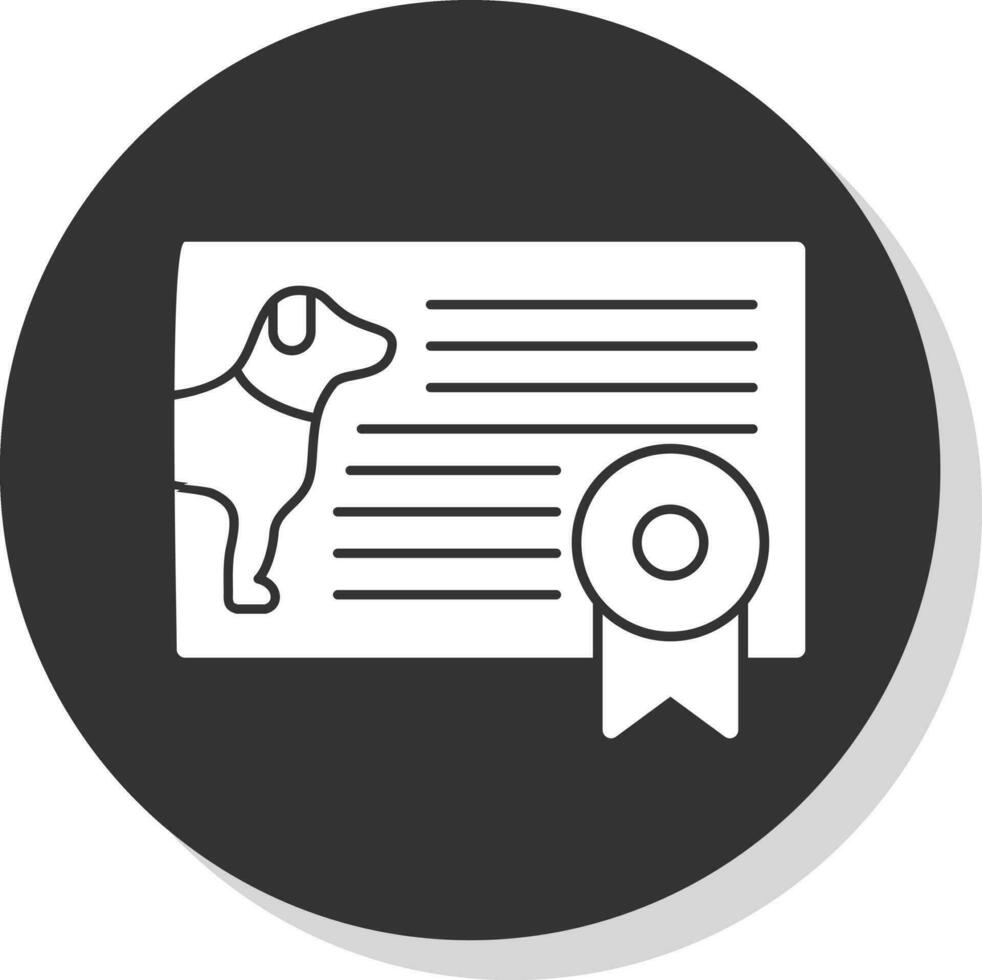 Certificate Vector Icon Design