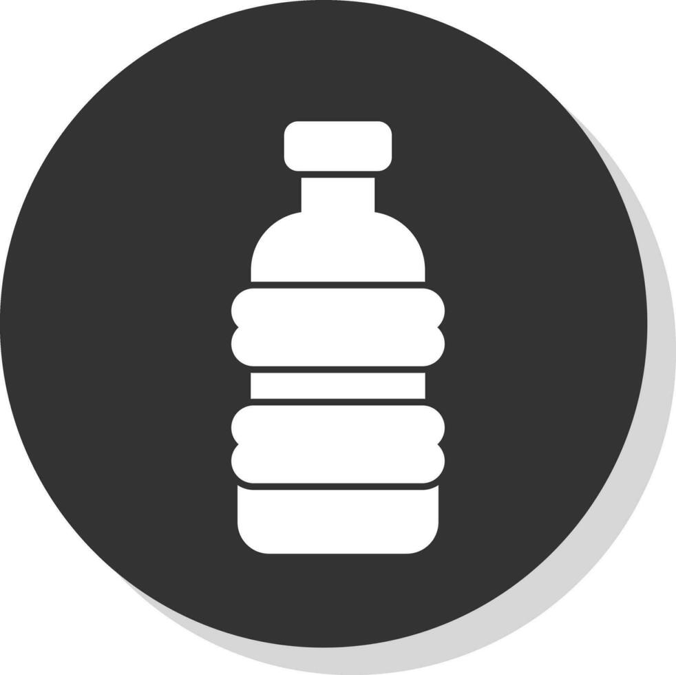 Plastic bottle Vector Icon Design