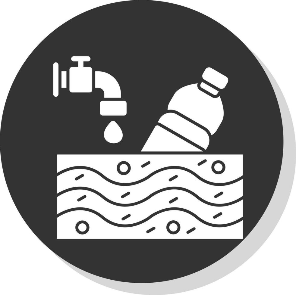 Water pollution Vector Icon Design