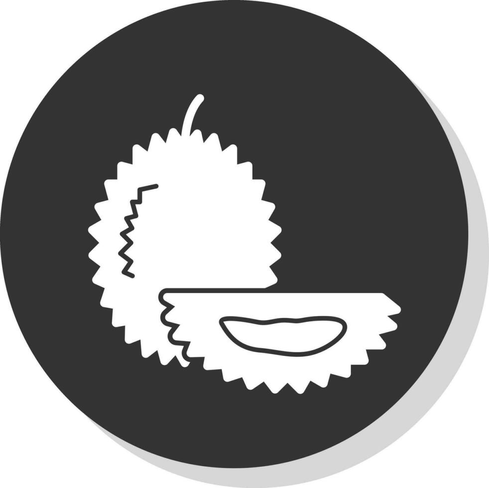 Durian vector icono diseño