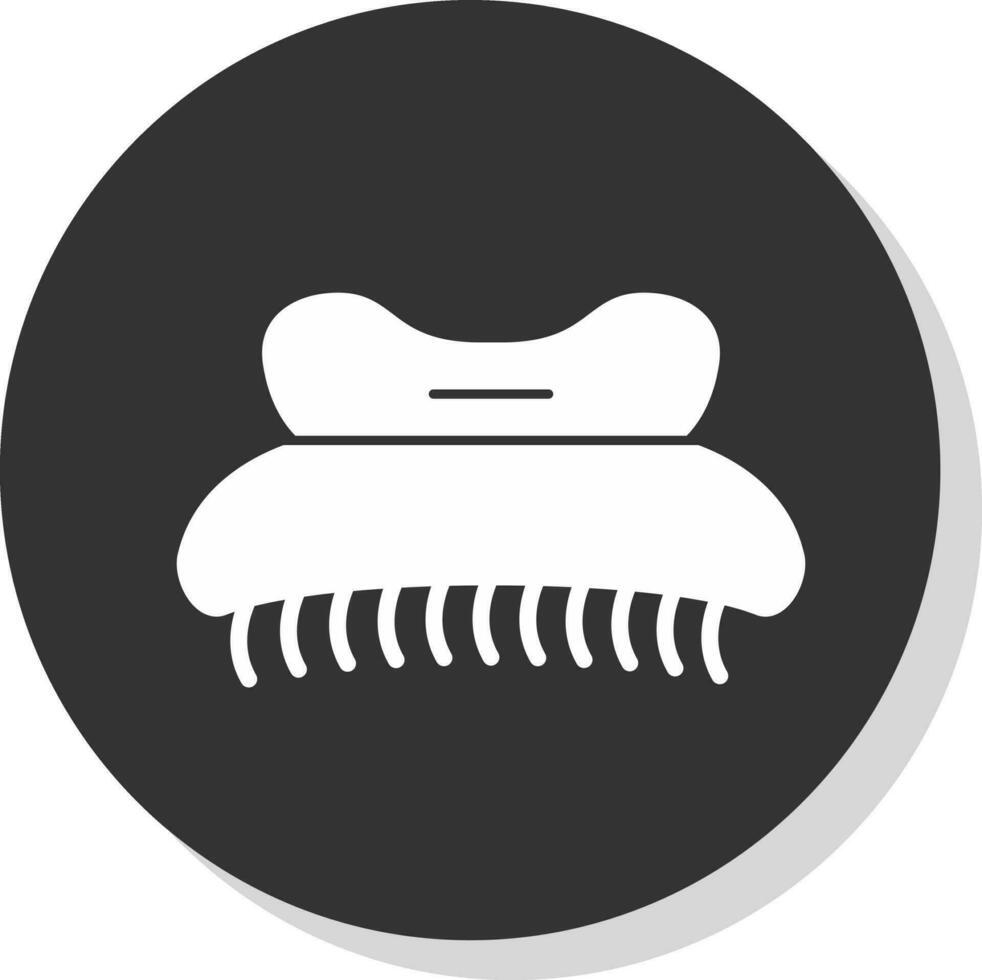 Hair clip Vector Icon Design