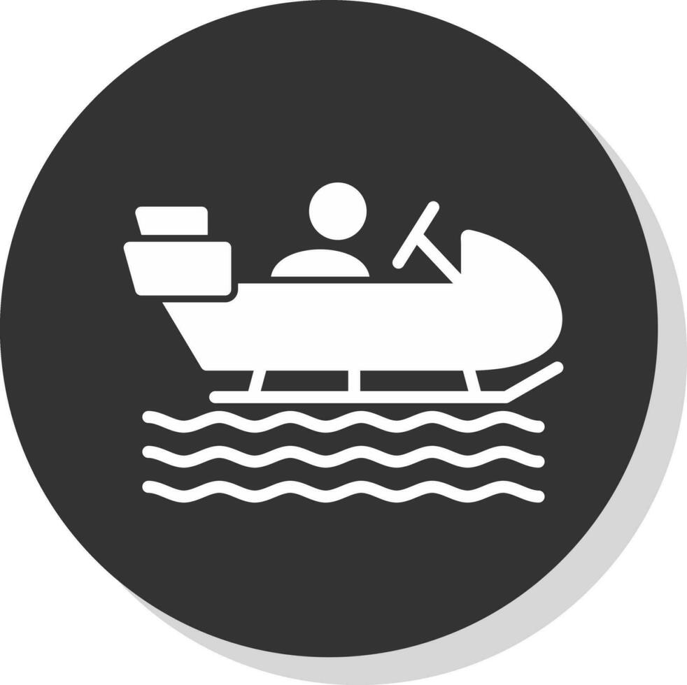 bobsleigh vector icono diseño