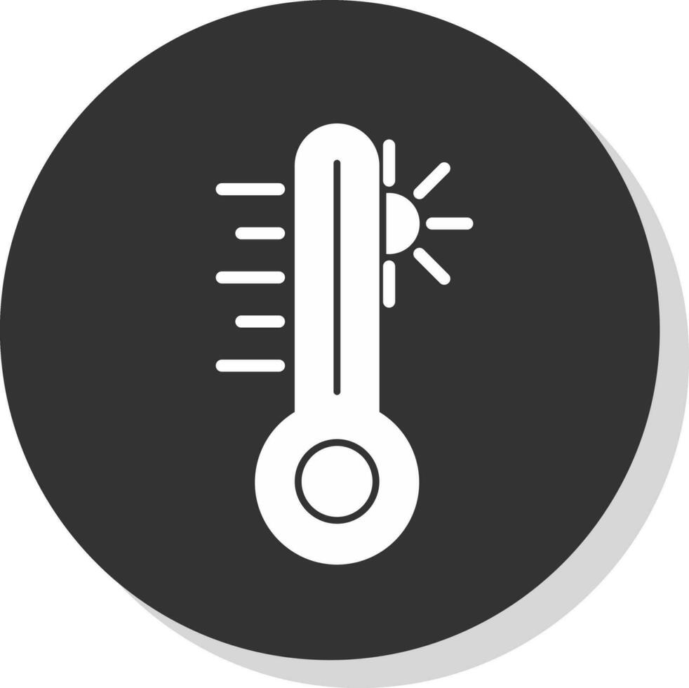 Thermometer Vector Icon Design