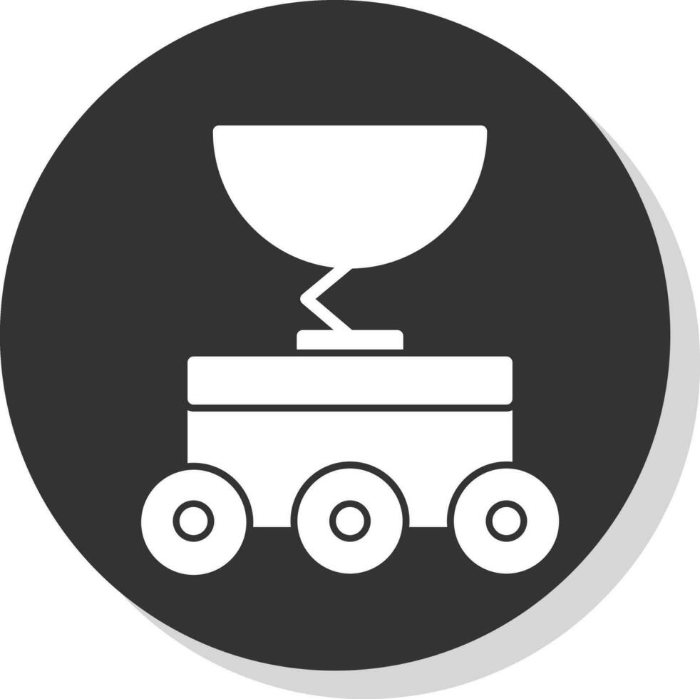 Moon rover Vector Icon Design