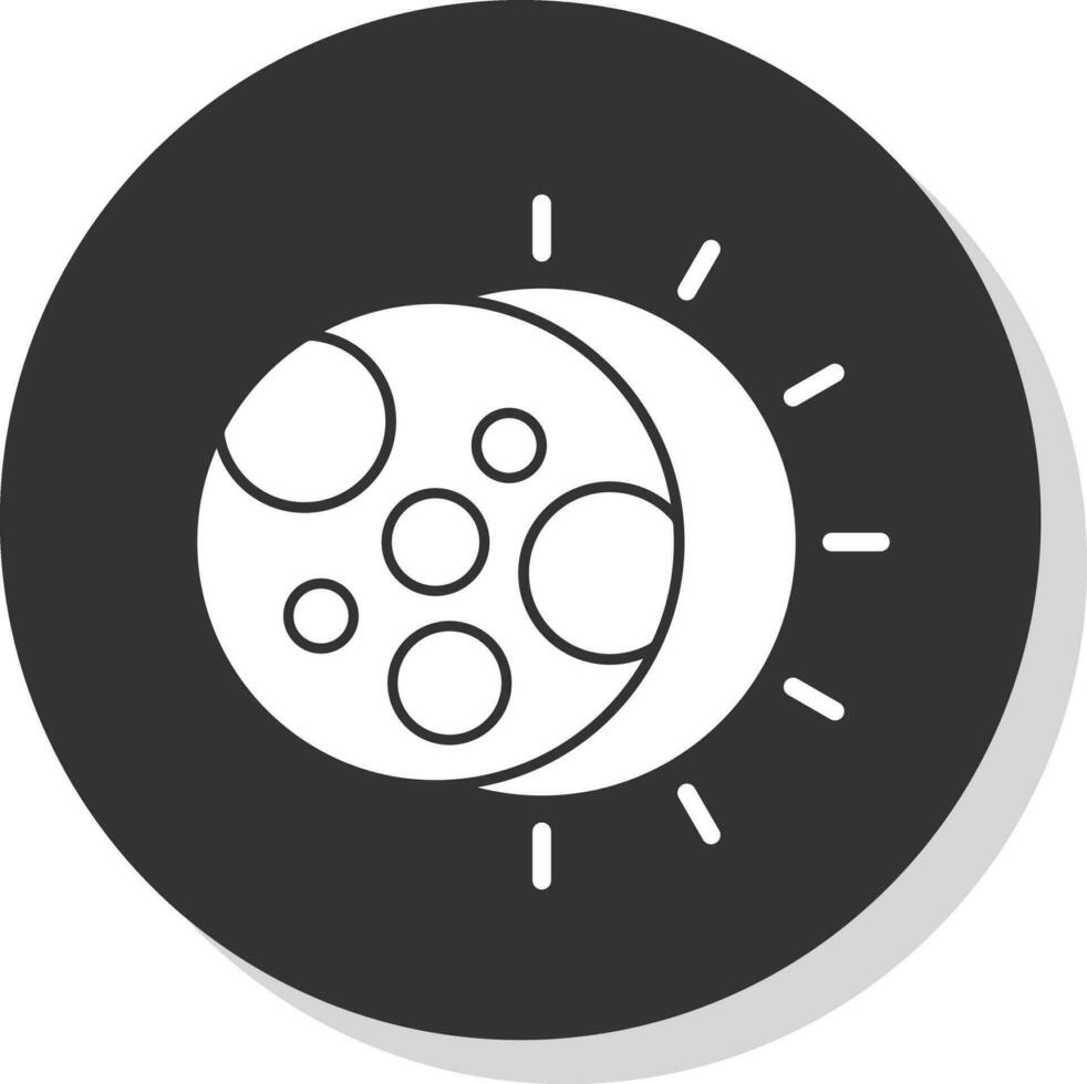 Eclipse Vector Icon Design