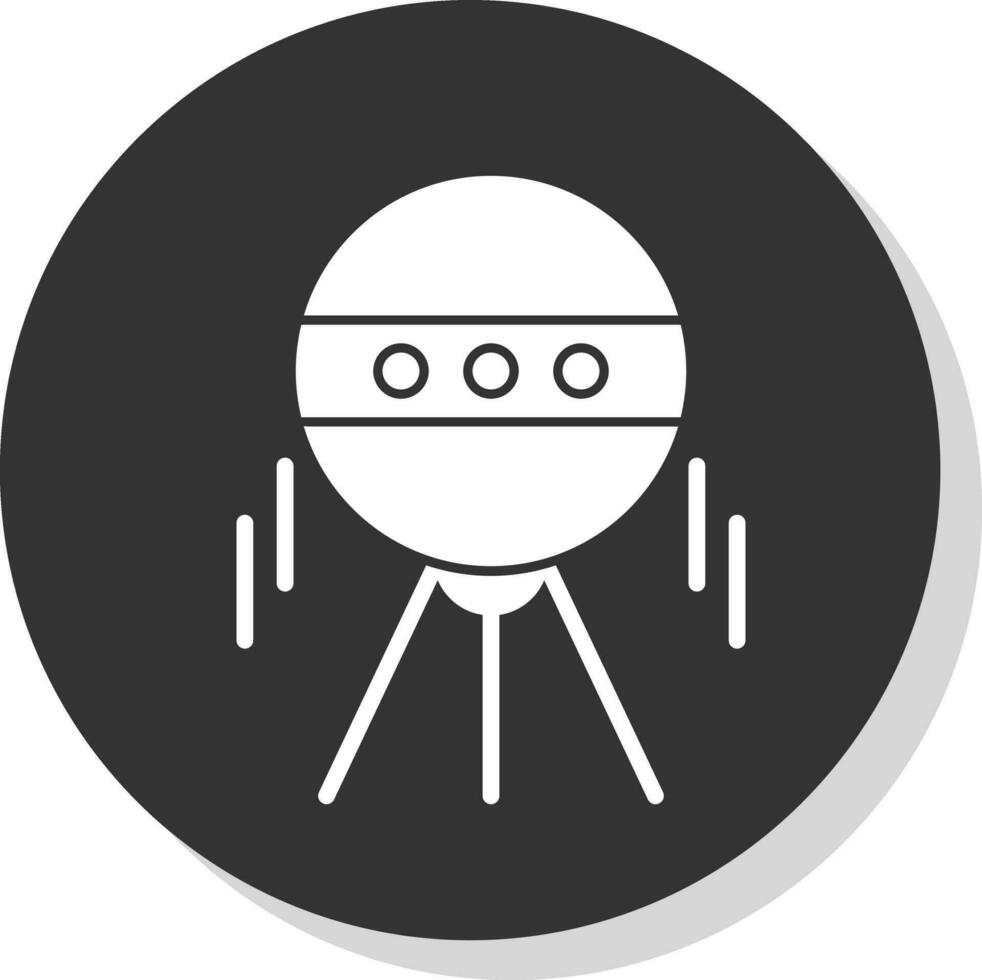 sputnik vector icono diseño