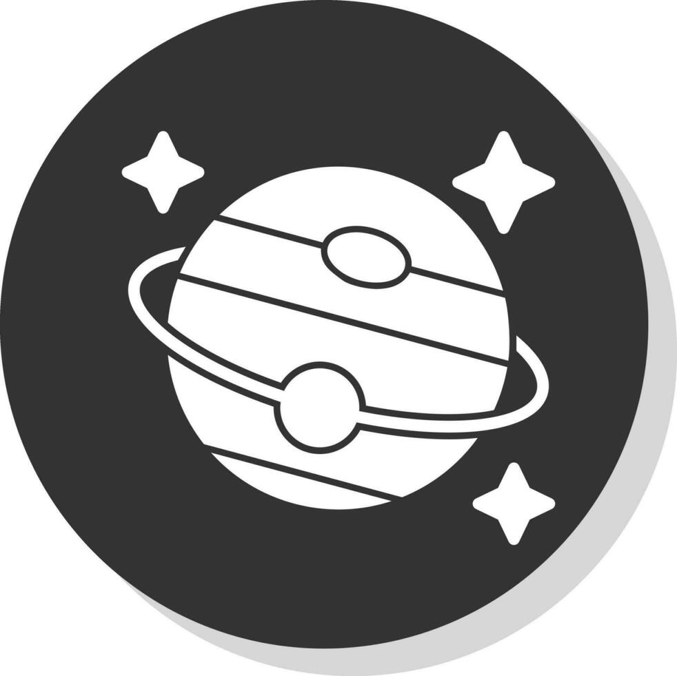 Saturno vector icono diseño