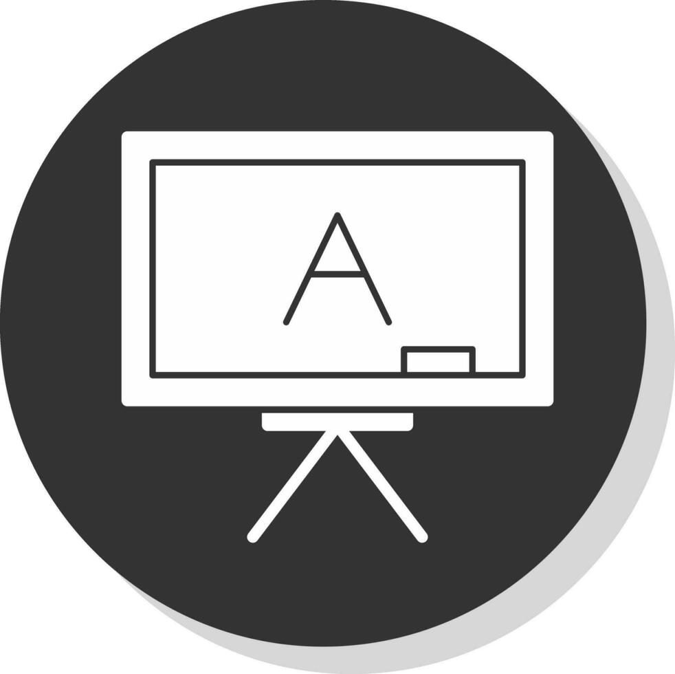 Whiteboard Vector Icon Design