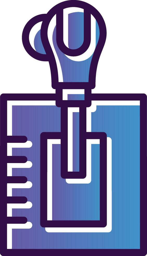 Automatic transmission Vector Icon Design