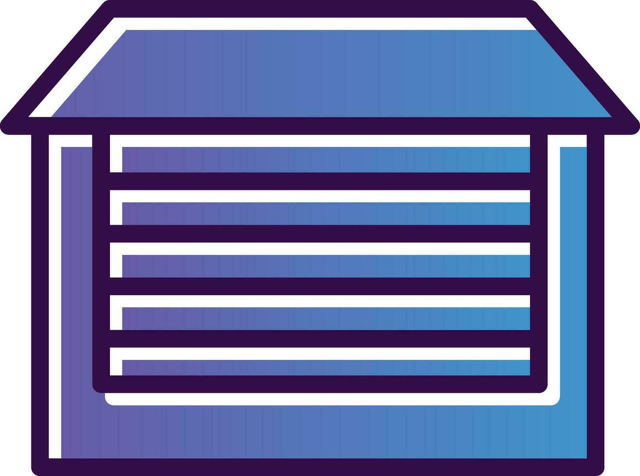 Garage Vector Icon Design