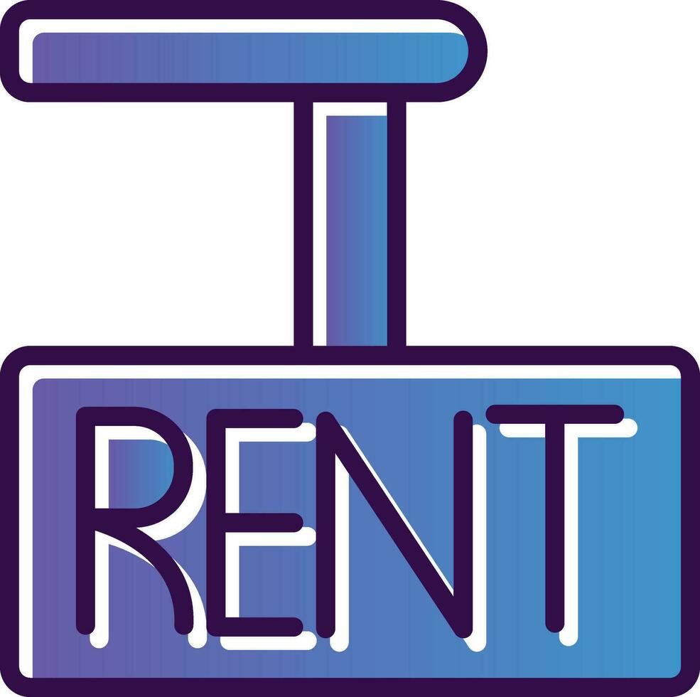 Rent Vector Icon Design