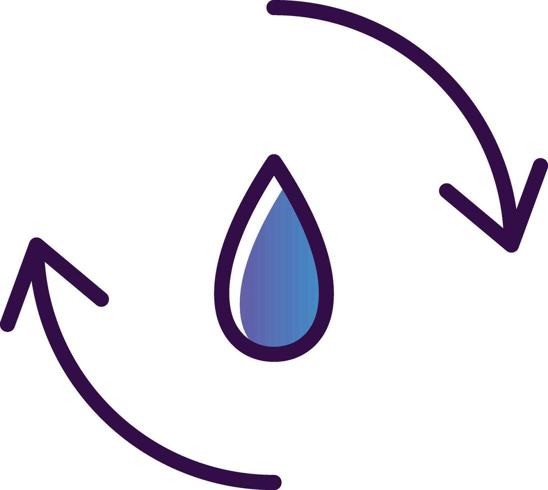Refill Vector Icon Design