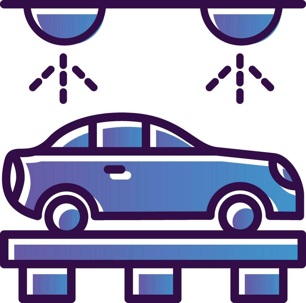 Car wash Vector Icon Design