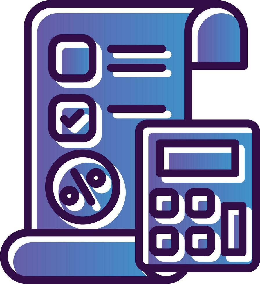 Percentages Vector Icon Design