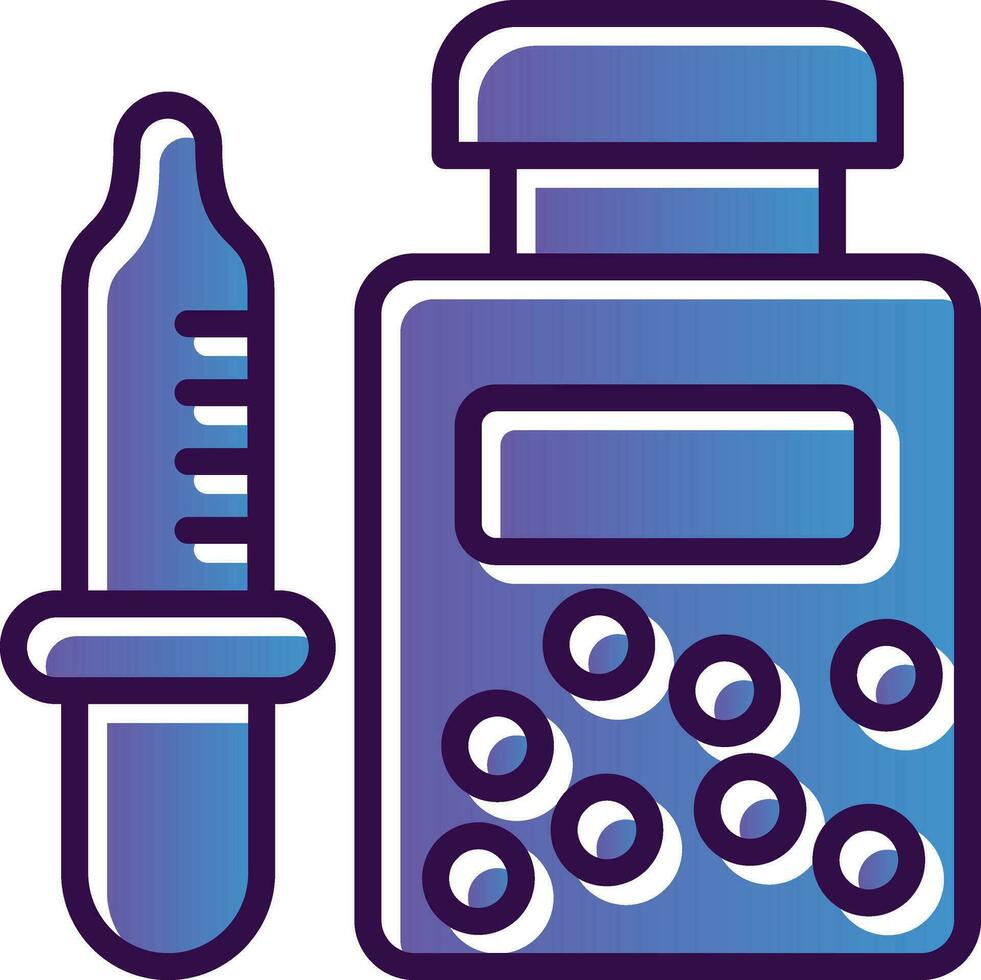 Solvent Vector Icon Design