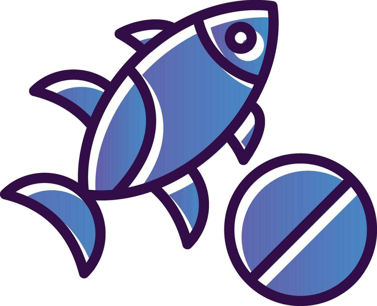 No fishing Vector Icon Design