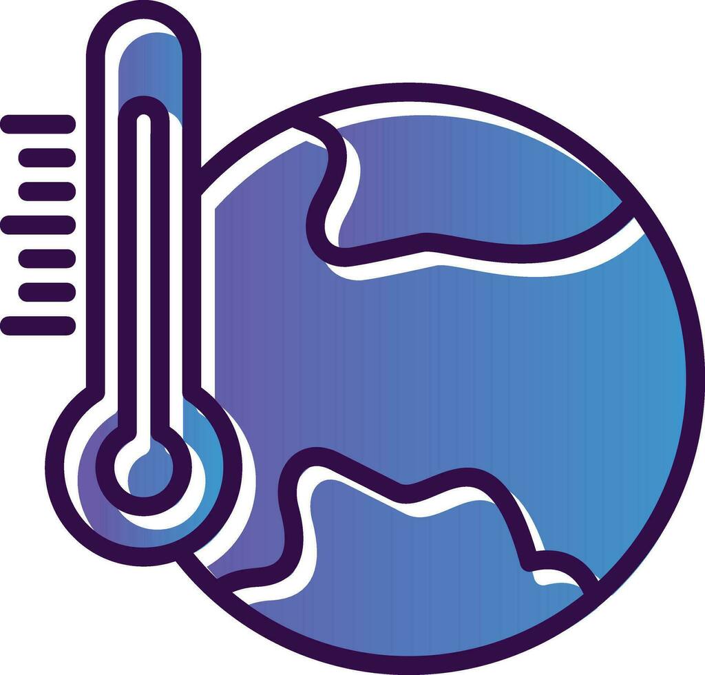 Global warming Vector Icon Design