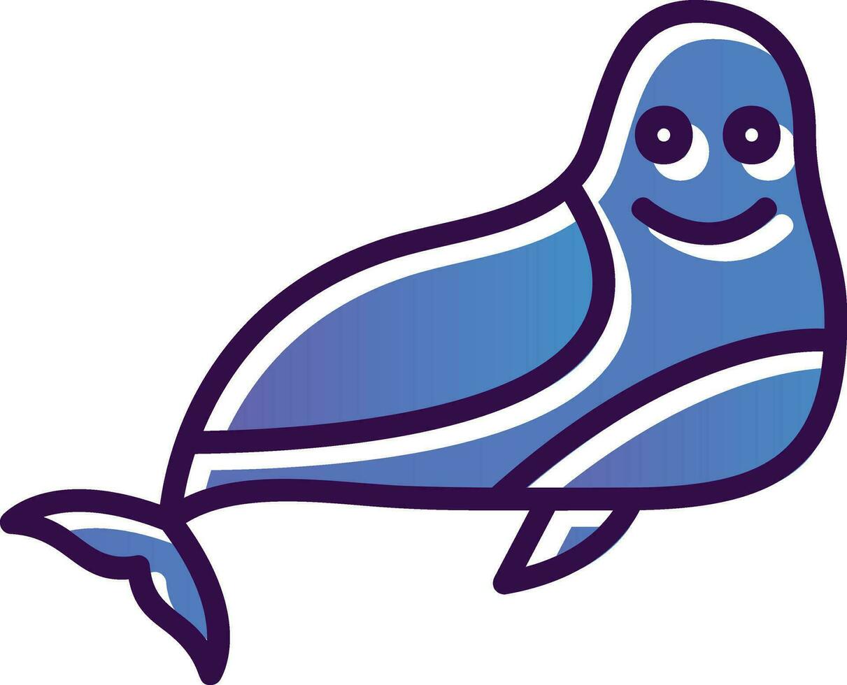 Seal Vector Icon Design