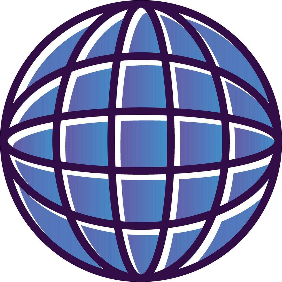 World globe Vector Icon Design