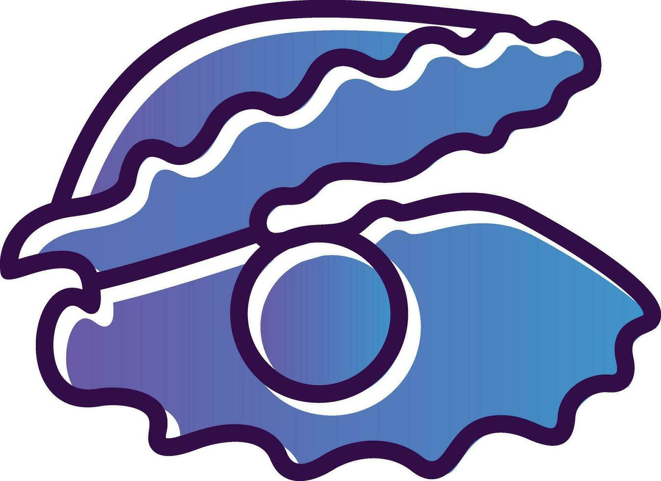 Oyster Vector Icon Design