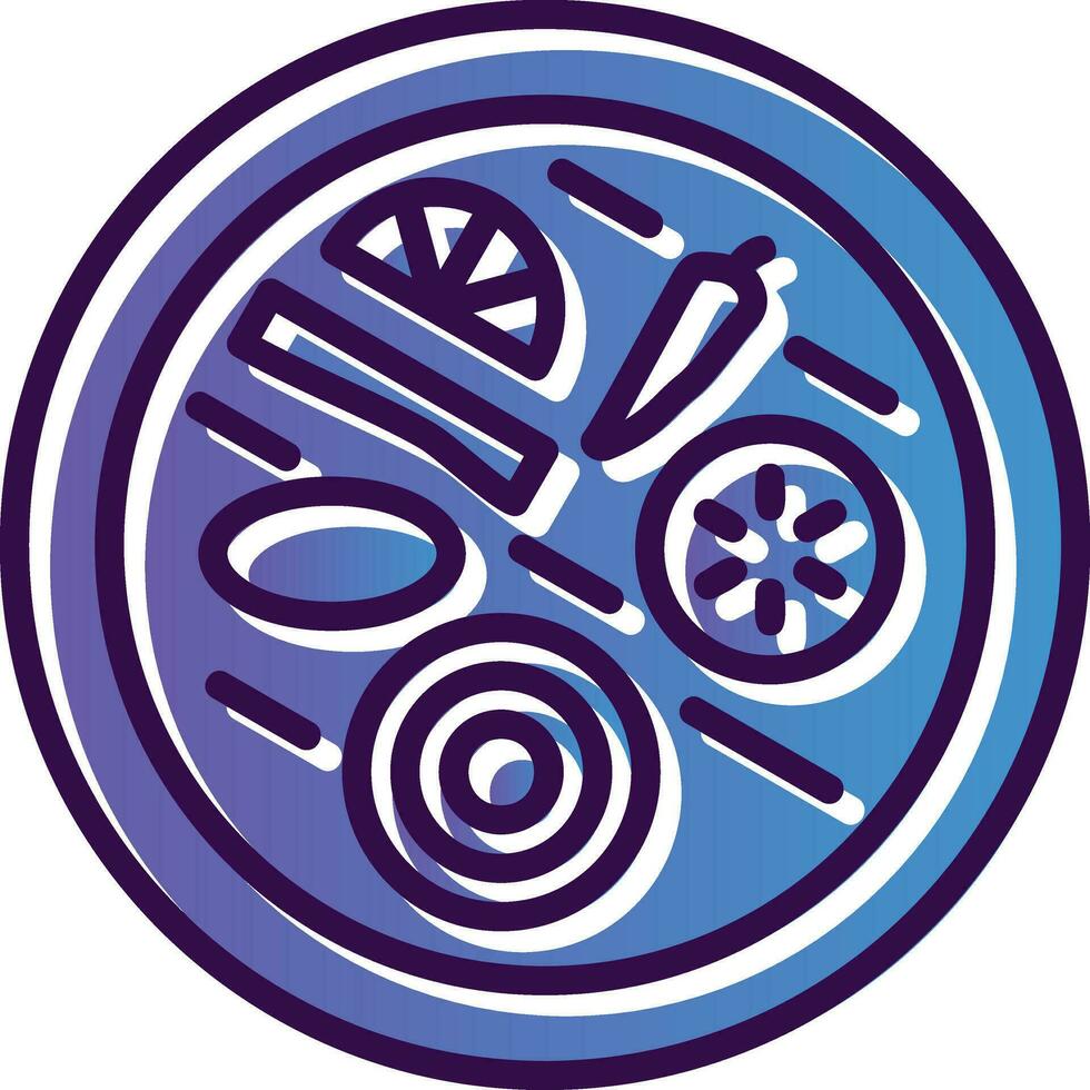Som tam Vector Icon Design
