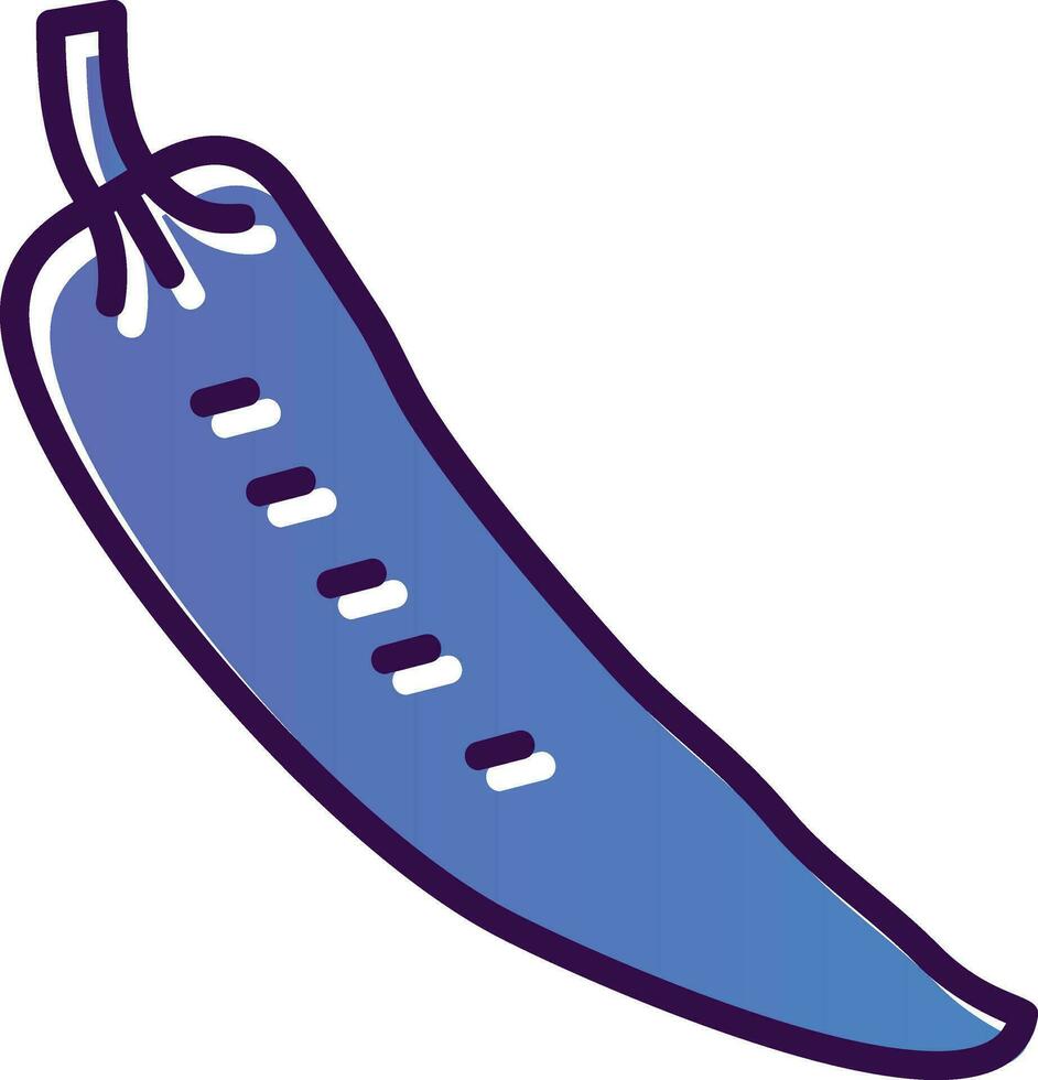 Chilli Vector Icon Design