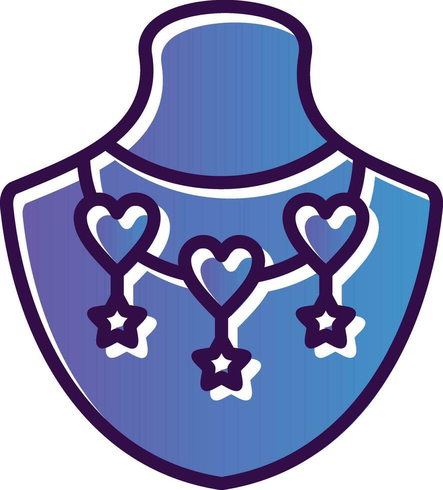 Necklace Vector Icon Design