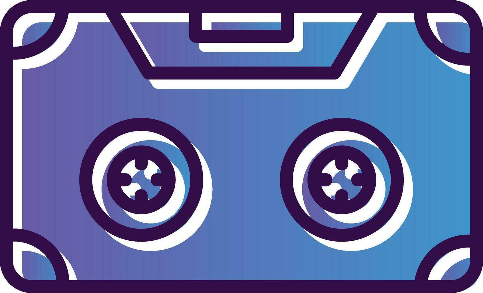 Cassette Vector Icon Design